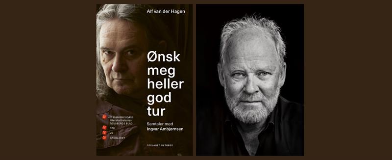 Plakat Bokprat: Alf van der Hagen 