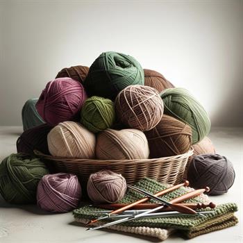 Strikketreff på biblioteket