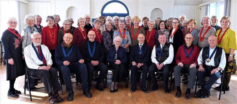 Plakat Hamar Seniordans holder kurs i seniordans