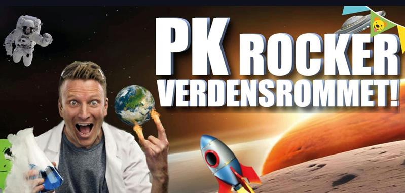 Plakat PK rocker verdensrommet!