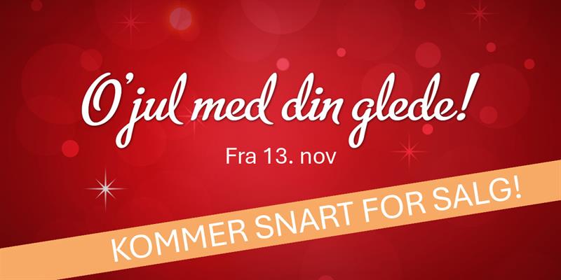 O\'jul med din glede 2026