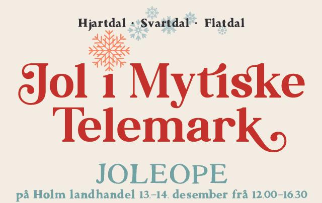 Jolemarked på Holm Landhandel - Vest-Telemark.no