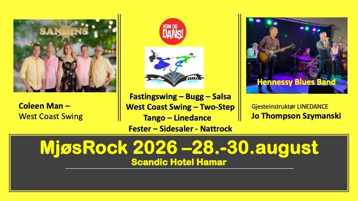 Plakat MjøsRock 2026