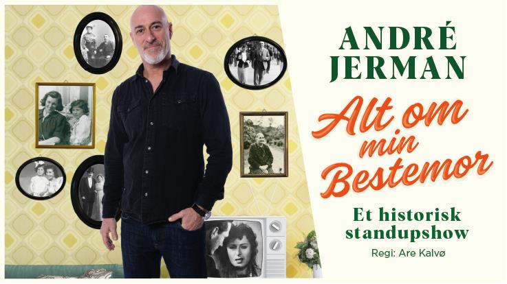 Plakat Stand-up med André Jerman!
