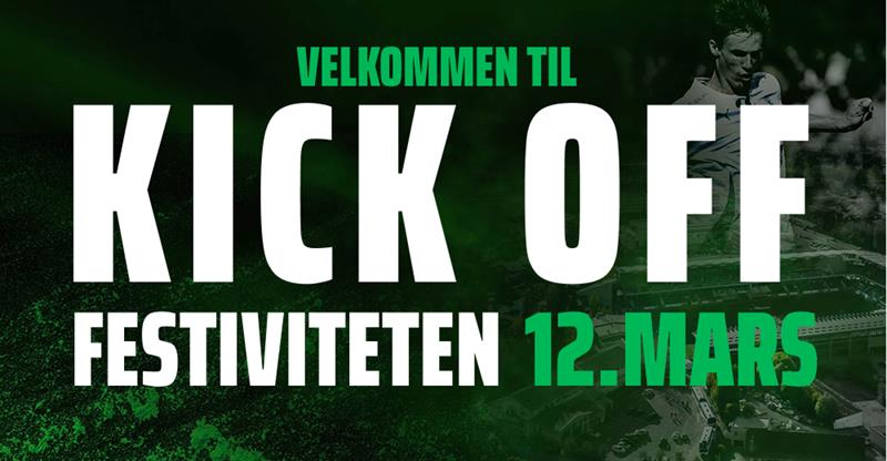 Plakat HamKam: KICK OFF PÅ FESTIVITETEN