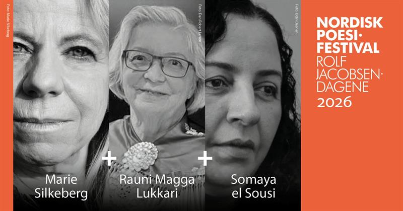 Plakat Nordisk Poesifestival - Hva er poesi?