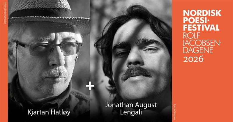 Plakat Nordisk Poesifestival - Langlesning