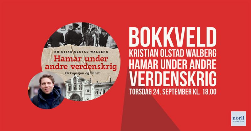 Plakat Bokkveld. Hamar under andre verdenskrig
