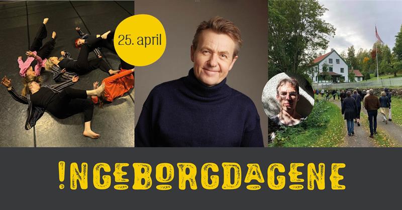 Plakat Ingeborgdagene 2026 – gratis lørdagsprogram