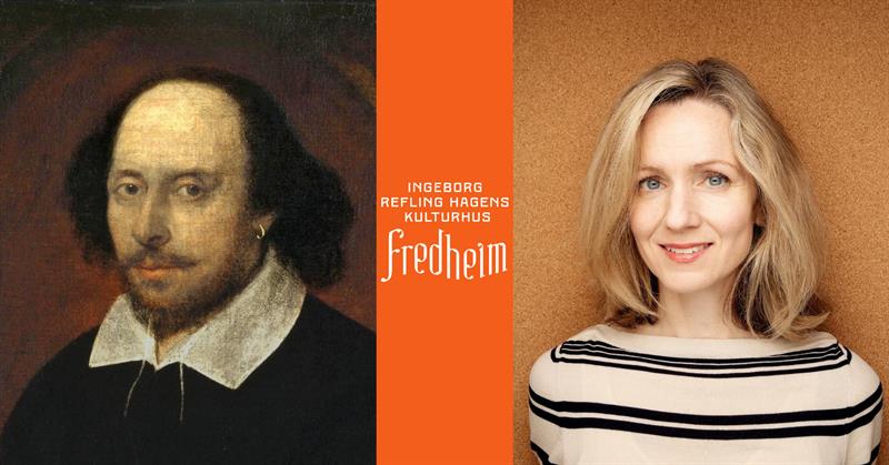 Plakat Lesningen på Fredheim: William Shakespeare