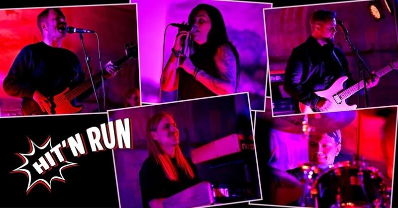 Plakat Partyaften // HIT'N RUN!