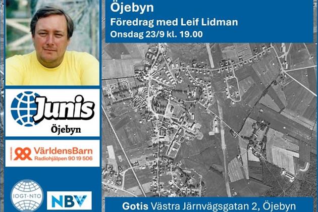 Annons Öjebyn föredrag