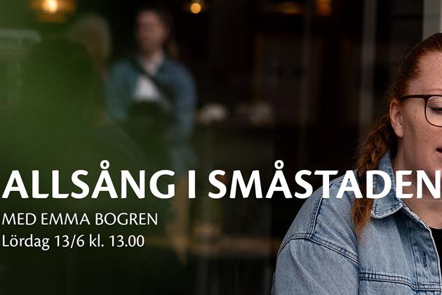 Allsång med Emma Bogren