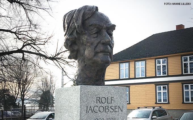 Plakat 8. mars – Rolf Jacobsens fødselsdag