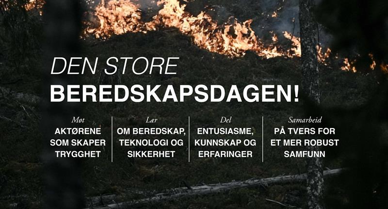 Plakat Den store beredskapsdagen