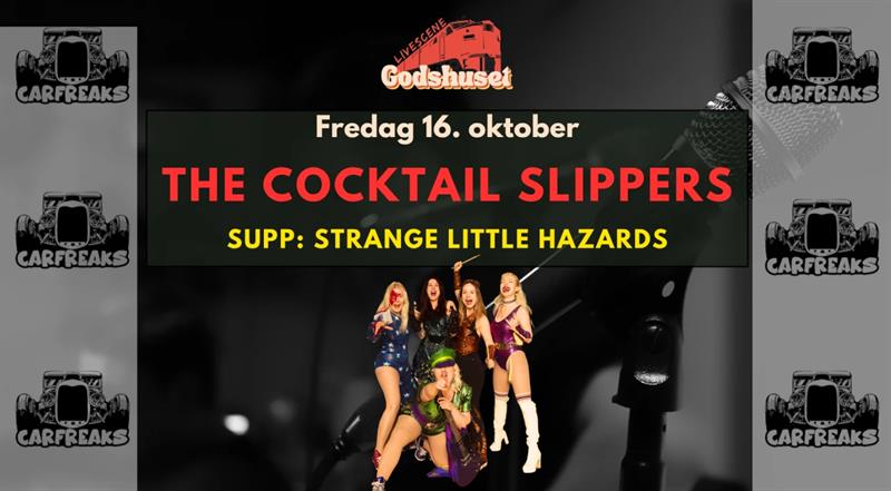 Plakat The Cocktail Slippers!