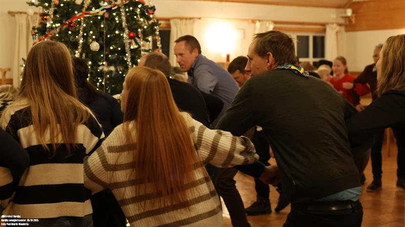 Plakat Juletrefest på Nordby menighetssenter