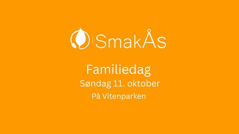 Plakat SmakÅs Familiedag