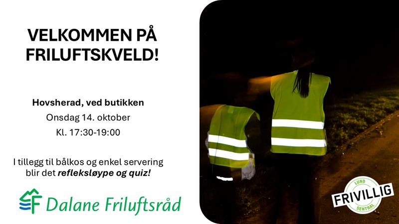 Friluftskveld i Lund