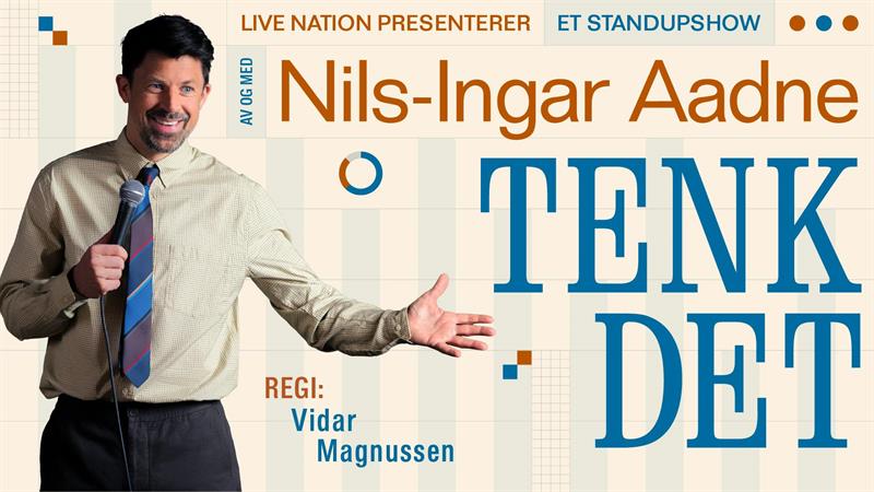 Plakat Nils-Ingar Aadne / Tenk det