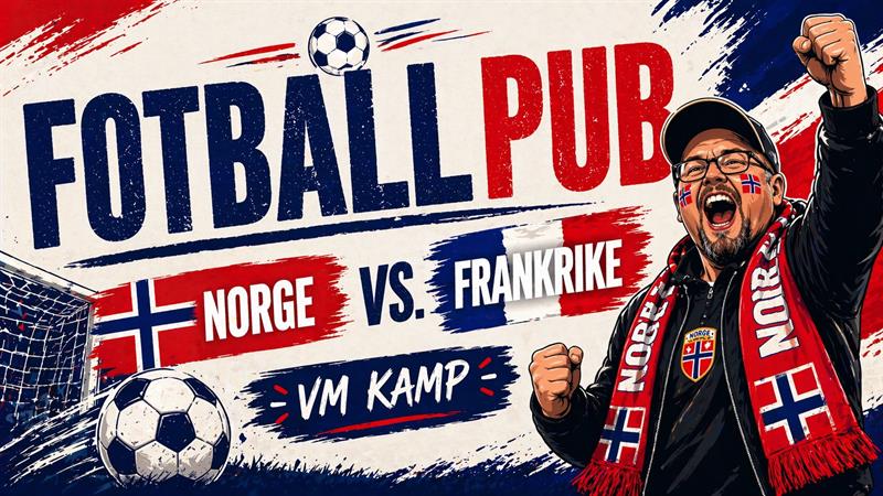 Norge vs. Frankrike: Fotballpub på Granvin - Vest-Telemark.no