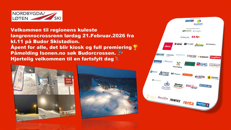 Plakat Budorcrossen 2026