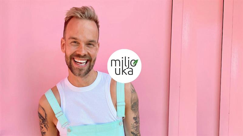 Plakat Morten og miljøet: Hvor mye må jeg ofre? / Miljøuka 2026