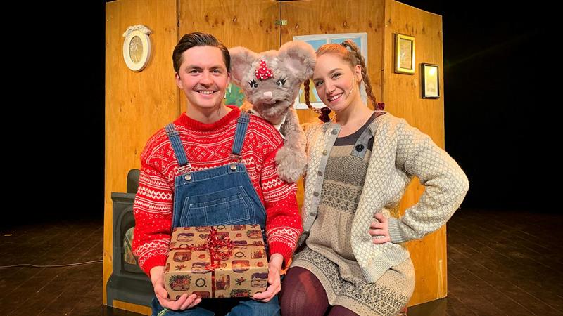 Plakat Lørdagsbarn: Jul med Prøysen