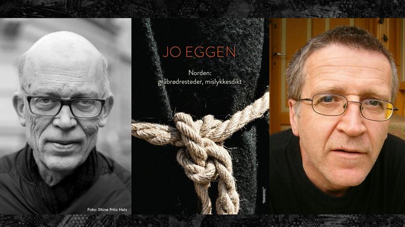 Plakat Reisedikt - Jo Eggen i samtale med Ole Karlsen