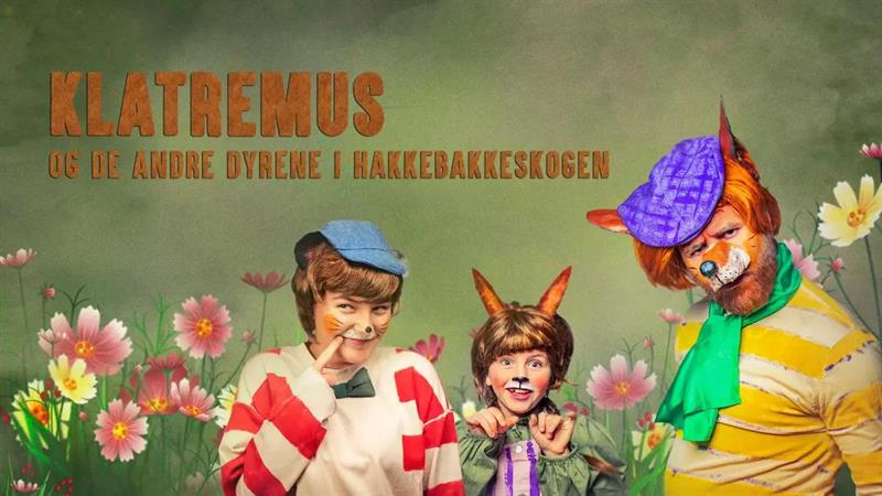 Plakat Klatremus og de andre dyrene i Hakkebakkeskogen