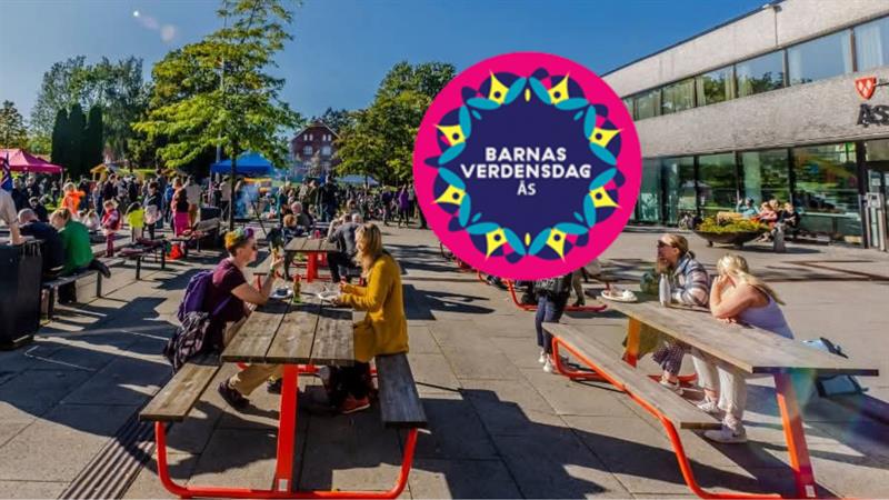 Plakat Barnas verdensdag i Ås
