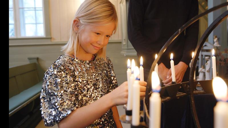 Plakat Julaftensgudstjeneste