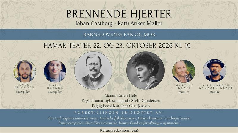 Plakat Kulturproduksjoner: 