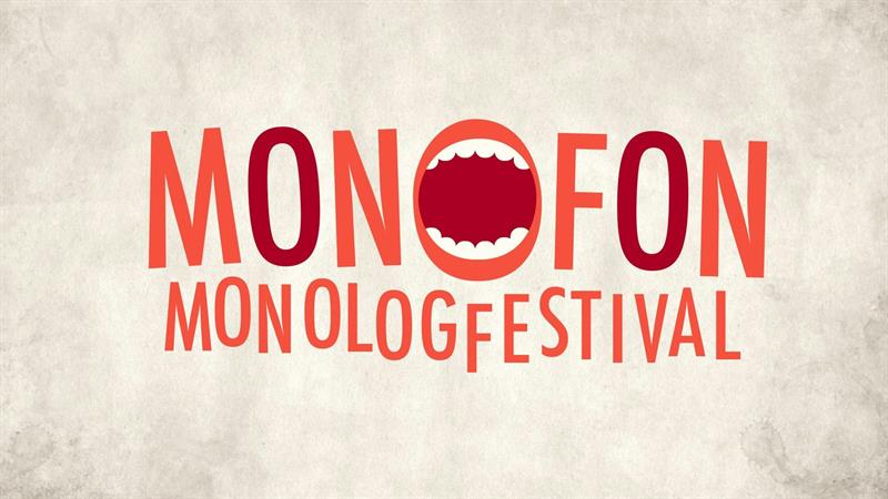 Plakat MONOFON MONOLOGFESTIVAL 2026