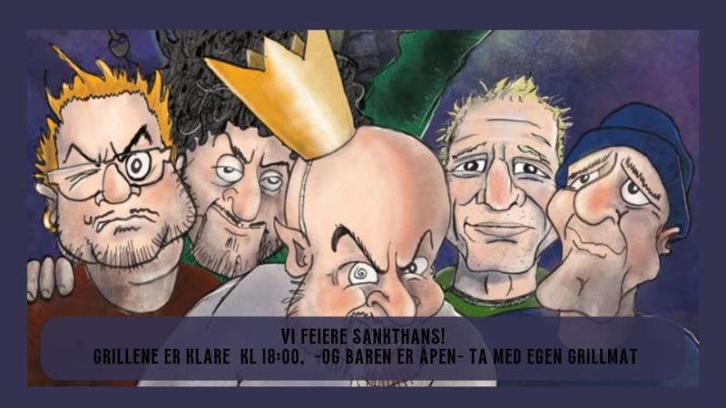 Plakat Konsert og Sankthansfeiring: The Hoggorms, SUPP: Evig JAG