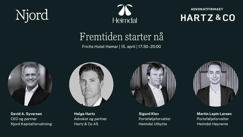 Plakat Fremtiden starter nå