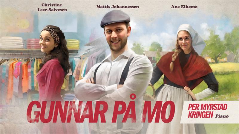 Plakat Gunnar på Mo - utendørs teater