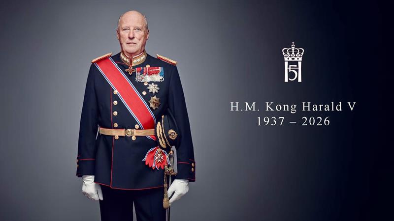 Kong Harald Vs gravferd - Vest-Telemark.no
