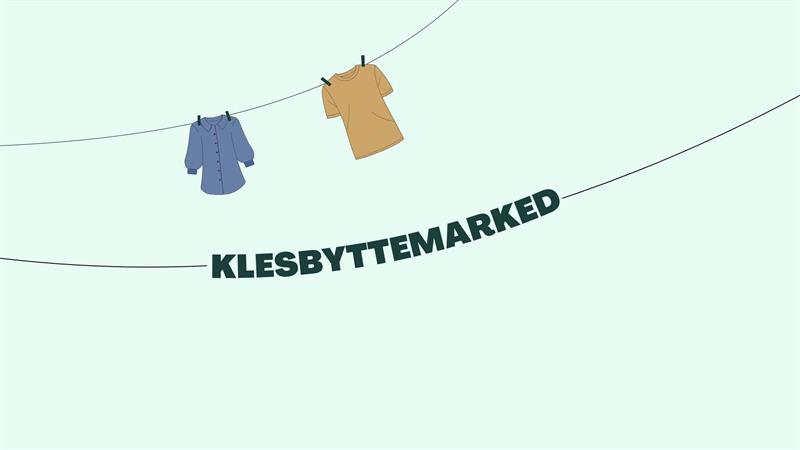 Plakat Klesbyttemarked