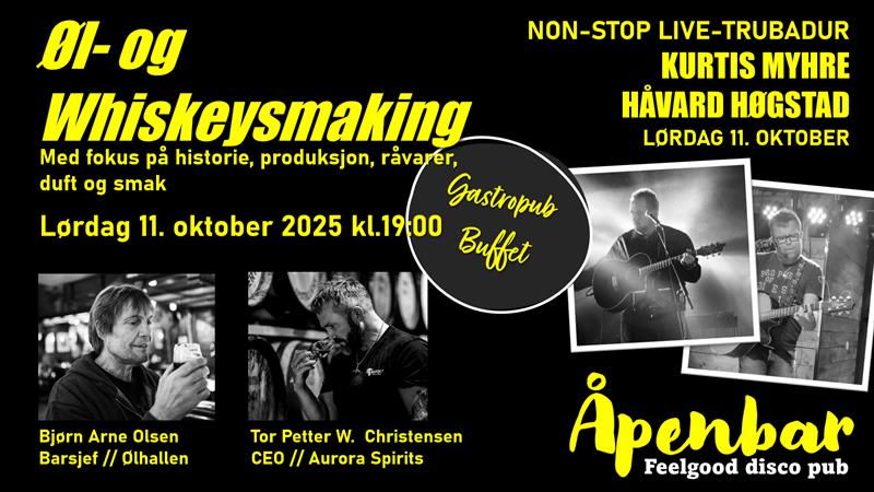 Plakat Øl- og Whiskysmaking