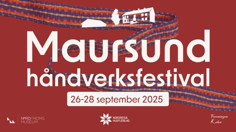 Plakat Maursund Håndverksfestival