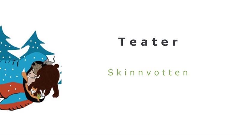 Plakat Teater: Skinnvotten