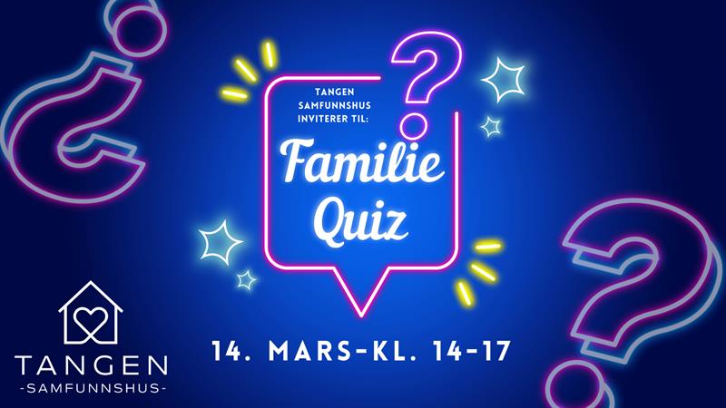 Plakat Familiequiz
