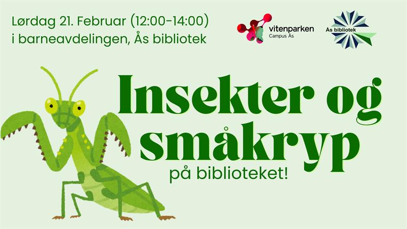 Plakat Kule kryp med Vitenparken