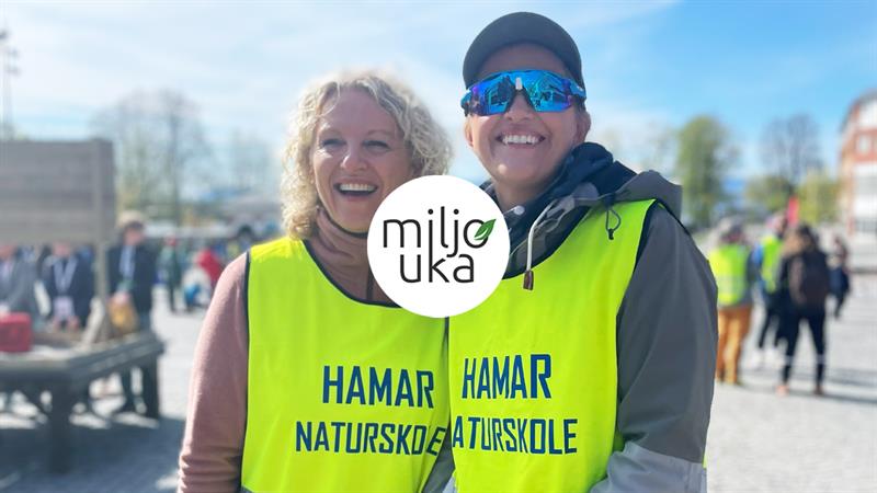 Plakat Miljødager med Hamar naturskole