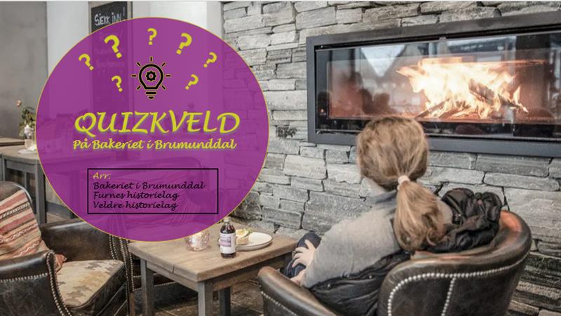 Plakat Historisk quizkveld på Bakeriet i Brumunddal