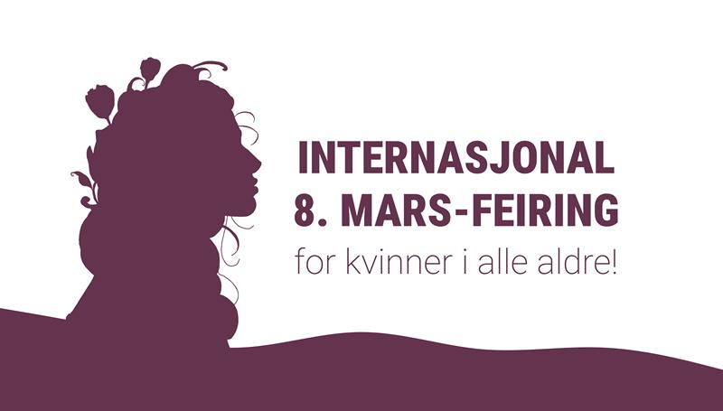 Plakat Internasjonal 8. mars-feiring på Ynglingen