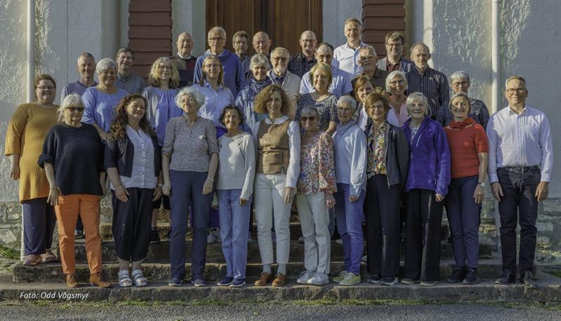 Plakat Musikk i sommerkveld med Vang kantori