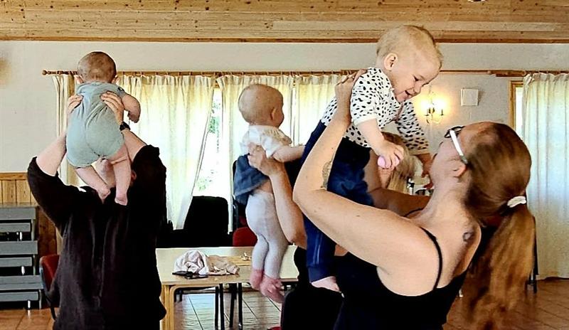 Plakat Babysang i Nordby