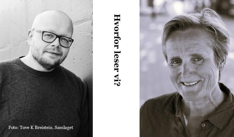 Plakat Bjørn Hatterud og Guro Kirkerud: Hvorfor leser vi?